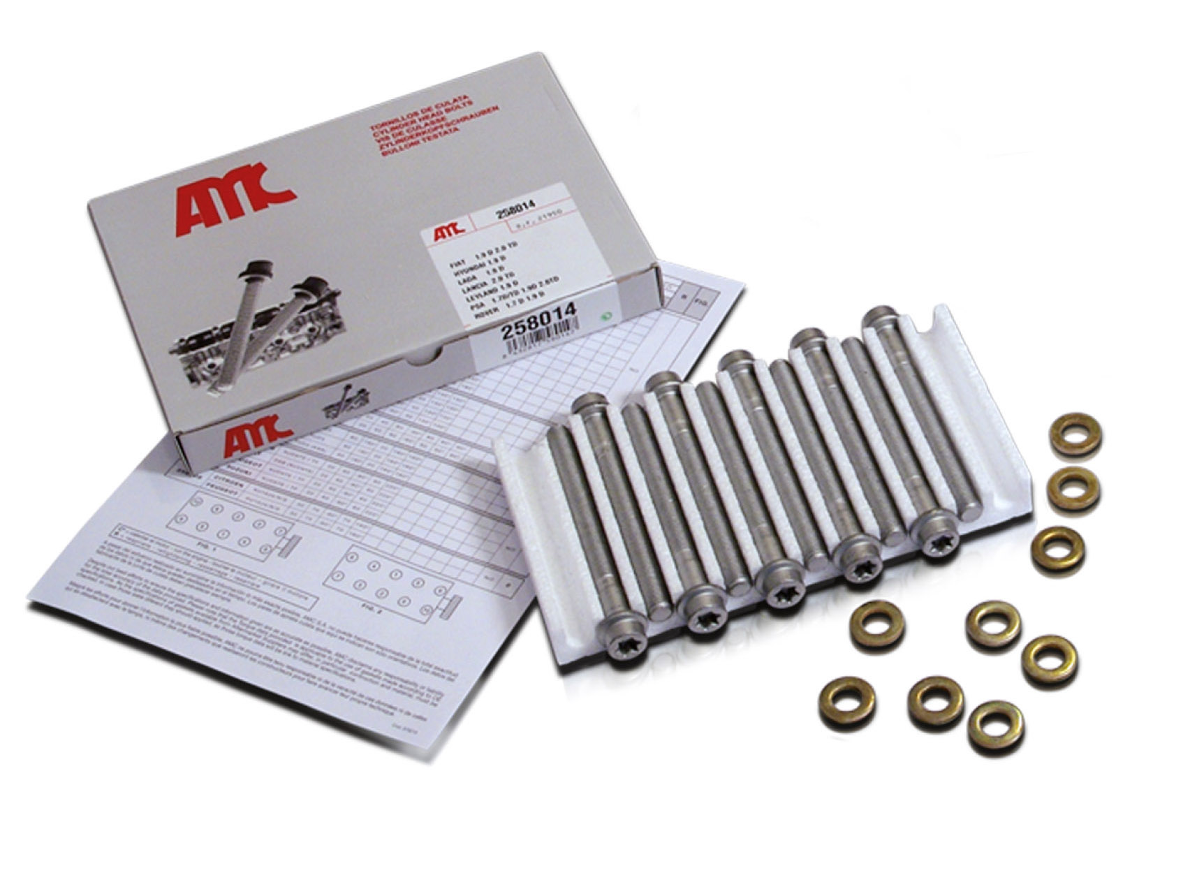 Cylinder head tightening bolts AMC Amadeo Martí Carbonell SA